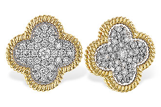 E274-77605: EARRINGS .50 TW