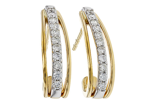E274-80277: EARRINGS .40 TW