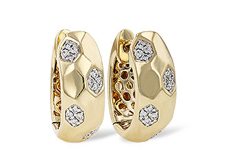 E275-63968: EARRINGS .18 TW