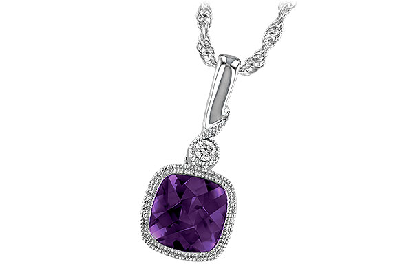 F183-89441: NECK .84 AMETHYST .86 TGW