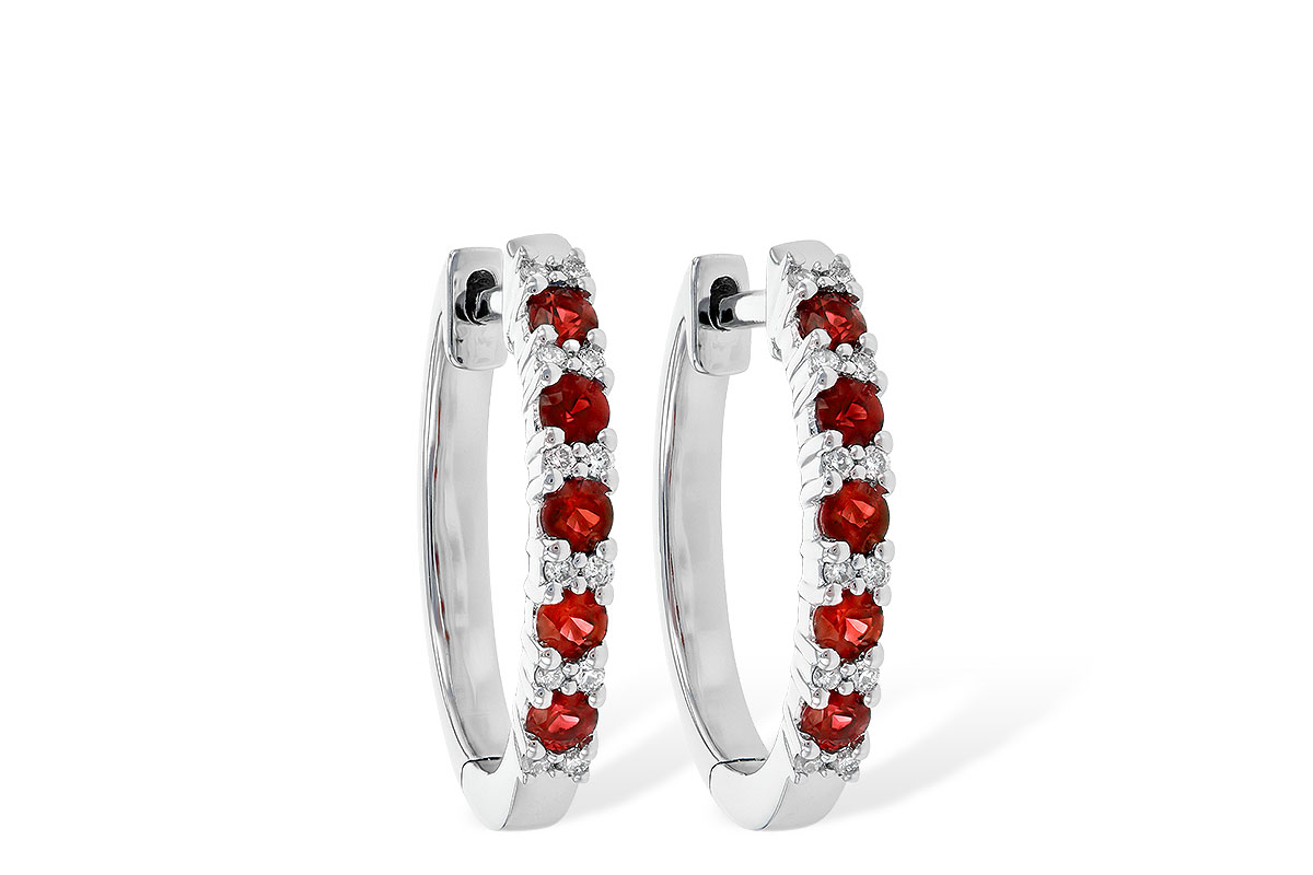 F190-22159: EARR .45 RUBY .55 TGW