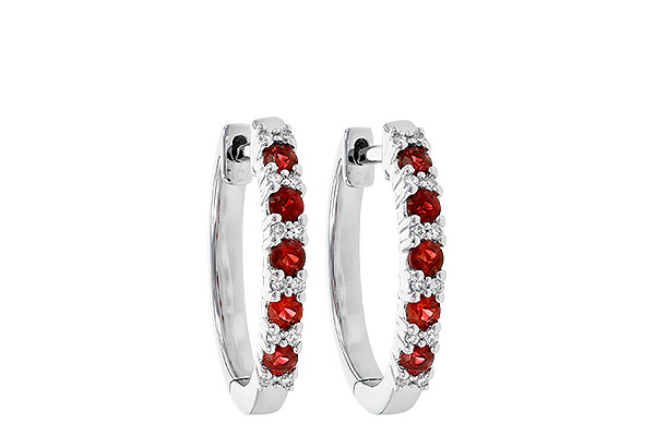 F190-22159: EARR .45 RUBY .55 TGW