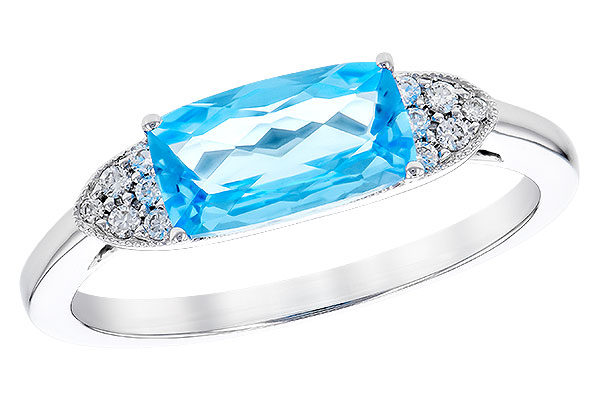 F273-82095: LDS RG 1.44 BLUE TOPAZ 1.52 TGW