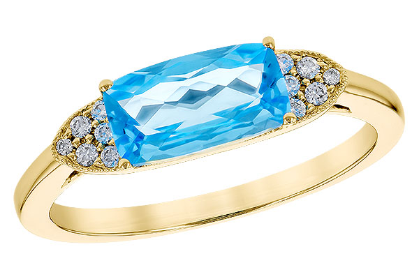F273-82095: LDS RG 1.44 BLUE TOPAZ 1.52 TGW