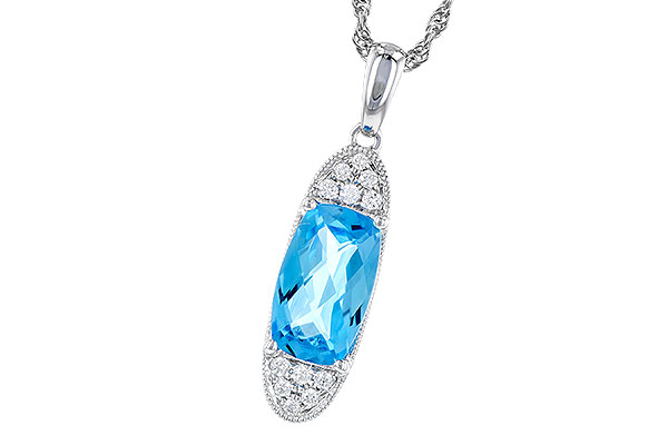 F273-82123: NECK 2.02 BLUE TOPAZ 2.12 TGW