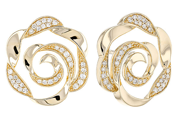 F273-84850: EARRINGS .25 TW