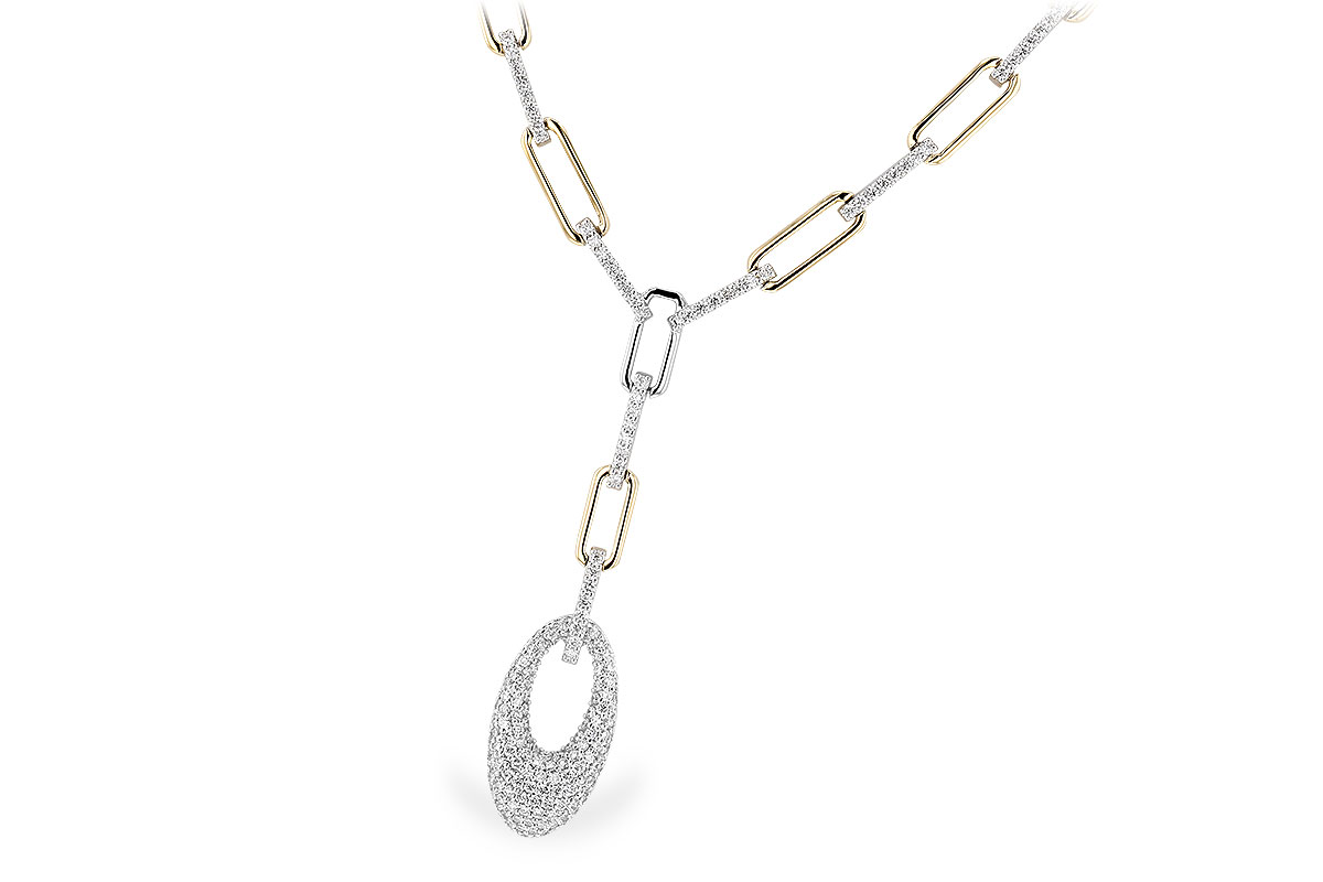 F273-85732: NECKLACE 1.05 TW