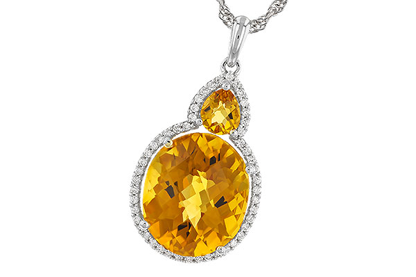 F273-86677: NECK 5.70 TW CITRINE 5.85 TGW (13x11 OVAL)