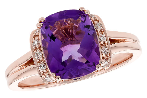 F273-88495: LDS RG 2.33 AMETHYST 2.42 TGW (10x8MM AMY)