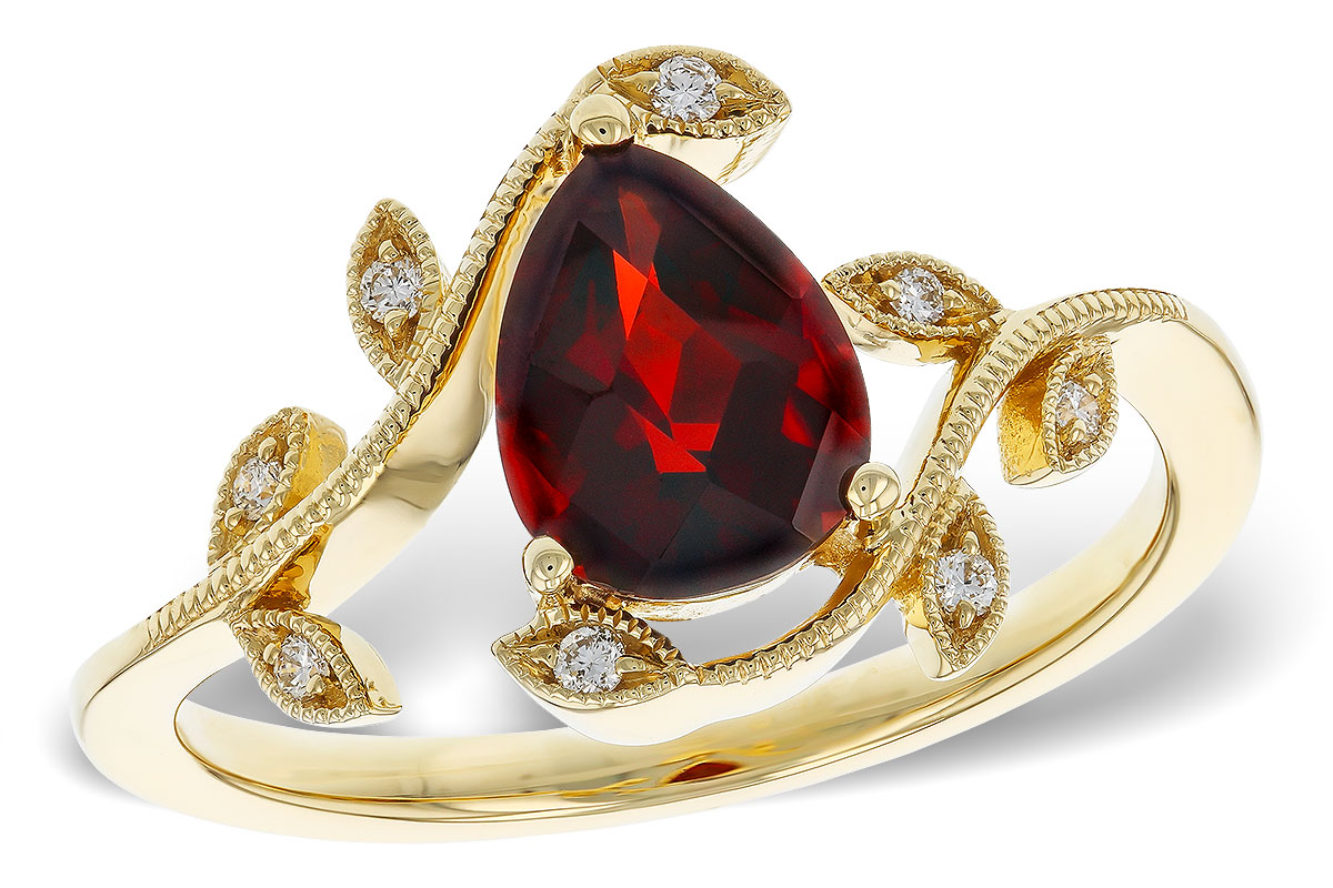 F274-79395: LDS RG 1.34 GARNET 1.40 TGW (8x6MM GAR)
