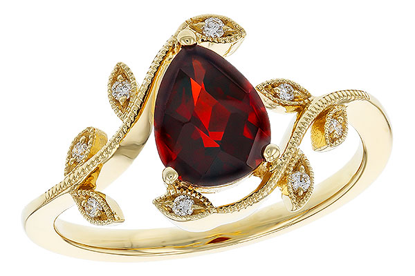 F274-79395: LDS RG 1.34 GARNET 1.40 TGW (8x6MM GAR)