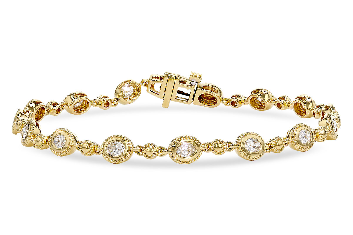 F274-80350: BRACELET 1.25 TW OVAL DIAS (7")