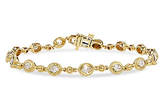 F274-80350: BRACELET 1.25 TW OVAL DIAS (7")