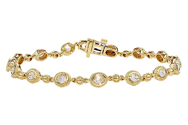 F274-80350: BRACELET 1.25 TW OVAL DIAS (7")