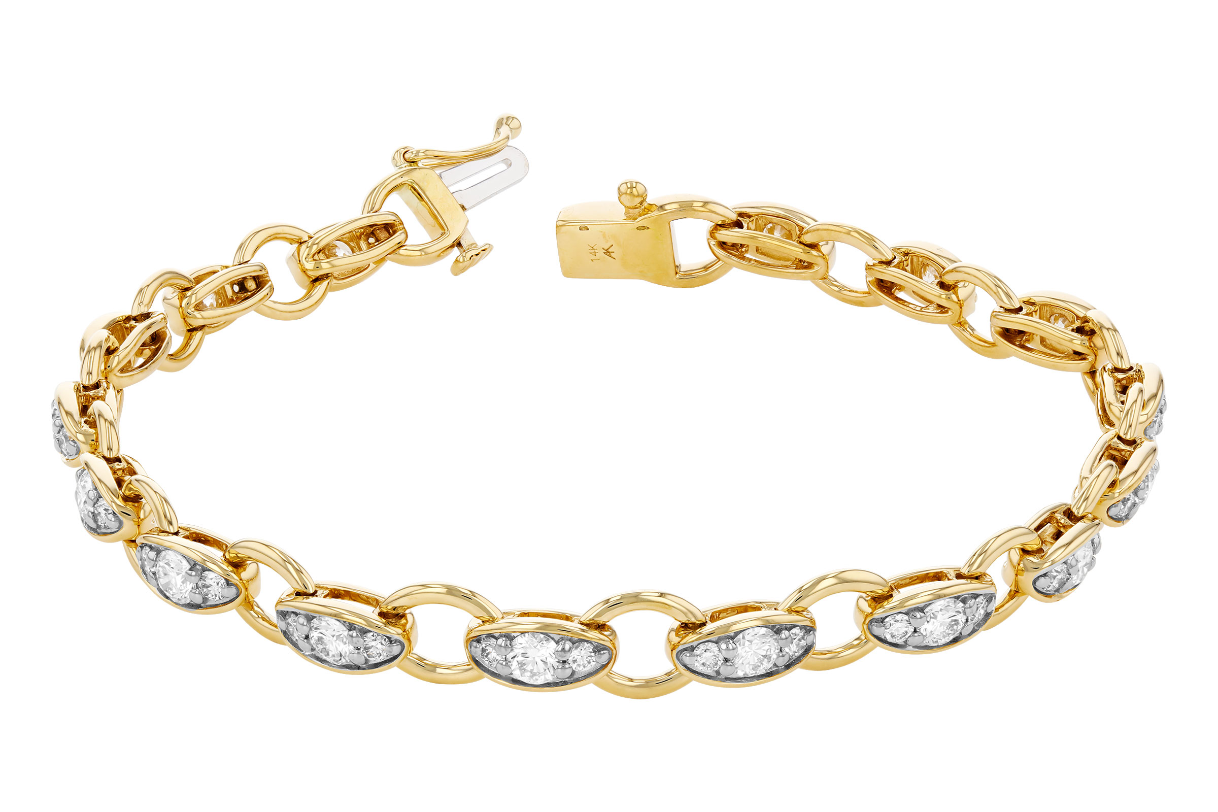 F275-64895: BRACELET 2.20 TW (7")