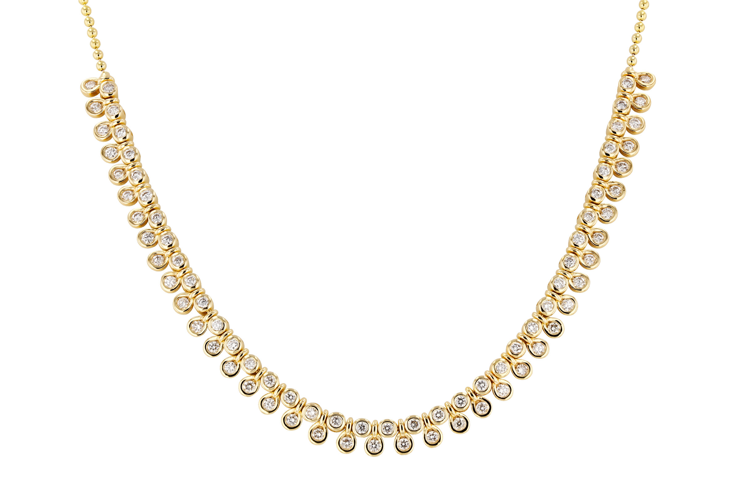 F275-65741: NECKLACE 1.50 TW (17")