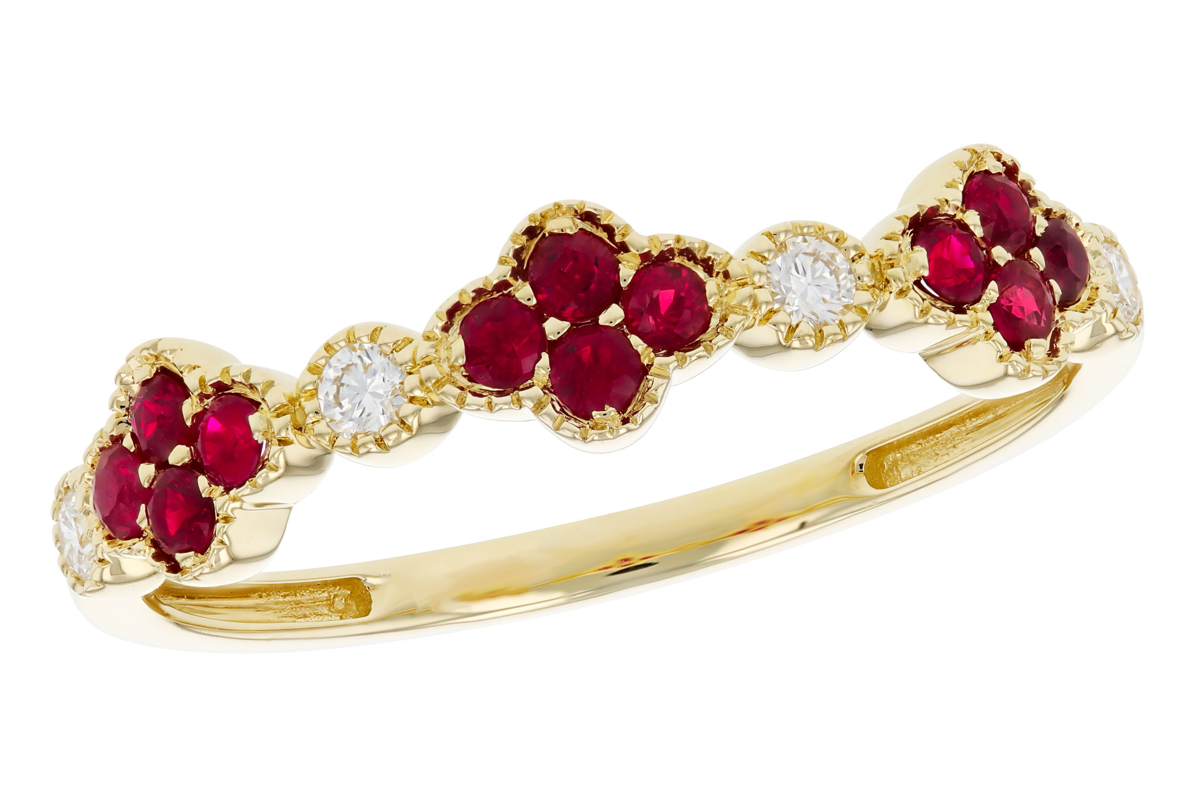 F275-66659: LDS WED RG .22 TW RUBY .30 TGW