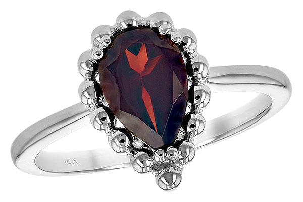 G189-31259: LDS GARNET RING 1.38 CT
