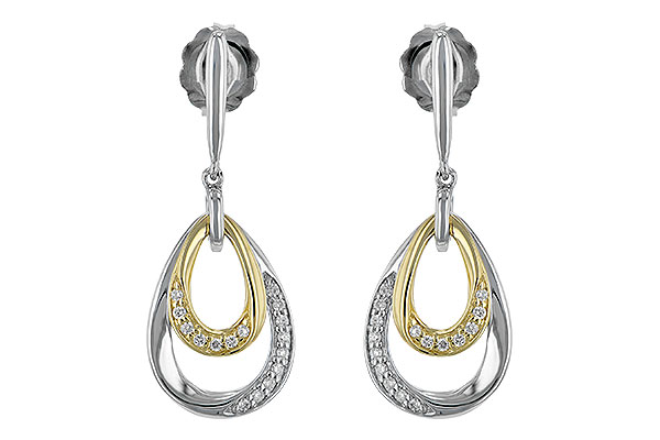 G189-33050: EARRINGS .12 TW