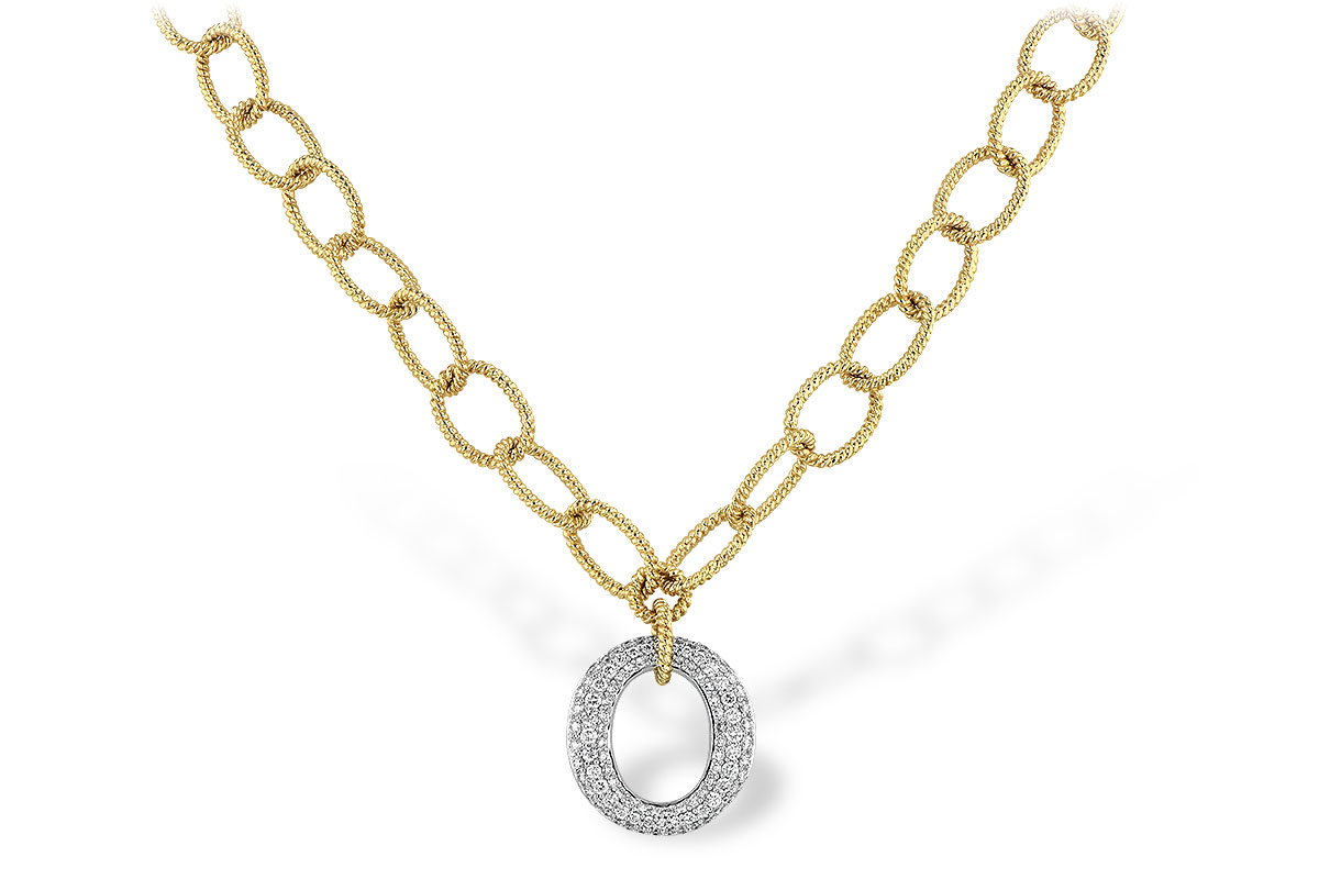 G190-19395: NECKLACE 1.02 TW (17 INCHES)