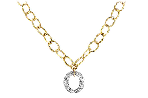 G190-19395: NECKLACE 1.02 TW (17 INCHES)
