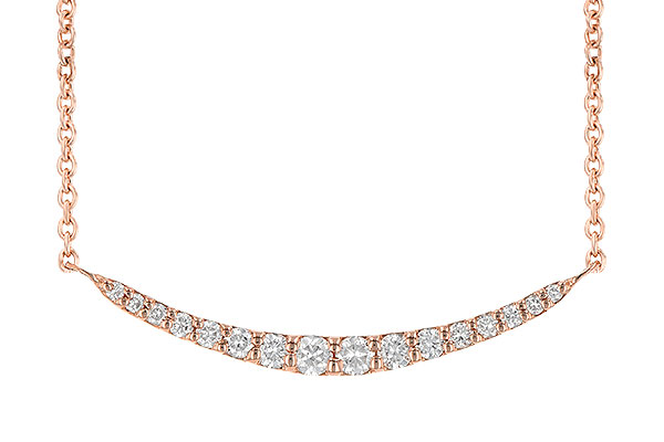 G190-23086: NECKLACE .20 TW (16 STONES)