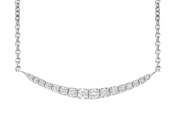 G190-23086: NECKLACE .20 TW (16 STONES)