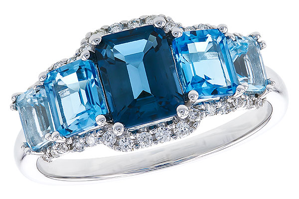 G273-84895: LDS RG 2.15 TW BLUE TOPAZ 2.30 TGW