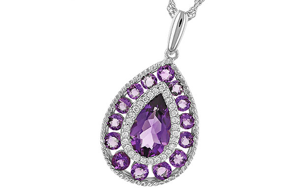 G273-89377: NECK 1.95 TW AMETHYST 2.05 TGW