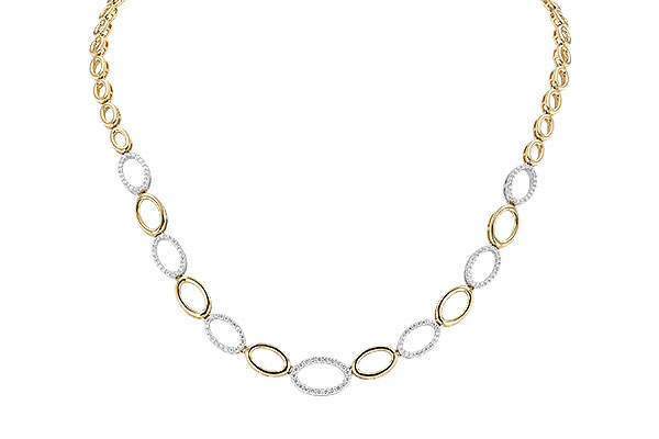 G273-90304: NECKLACE 1.00 TW (17")