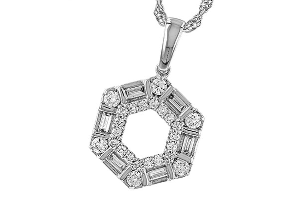 G274-73932: NECKLACE .14 TW BAG .50 TW