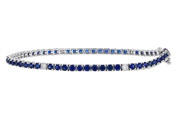 G274-73977: BRACELET 3.27 TW SAPP 3.52 TGW (7")
