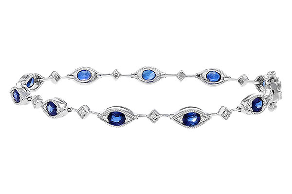 G274-73986: BRACELET 2.31 SAPPHIRE 2.50 TGW (7")