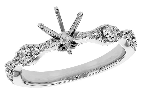 G274-74886: LDS SEMI DIA RG .50 TW