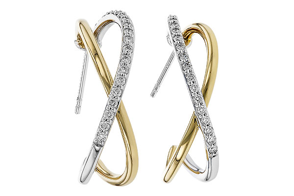 G274-74895: EARRINGS .50 TW
