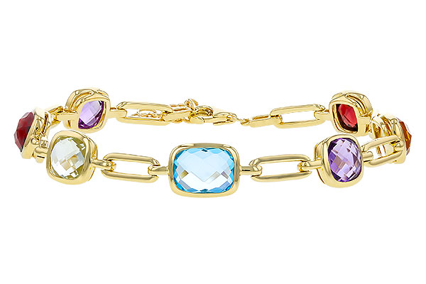 G274-76686: BRACELET 8.87 TW SEMI-PREC (GT,CIT,AMY,G.AMY,BT)