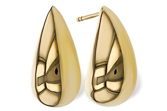 G274-78495: GOLD EARRINGS (20MM)