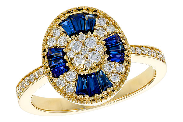 G274-79441: LDS RG .56 TW SAPPHIRE .86 TGW