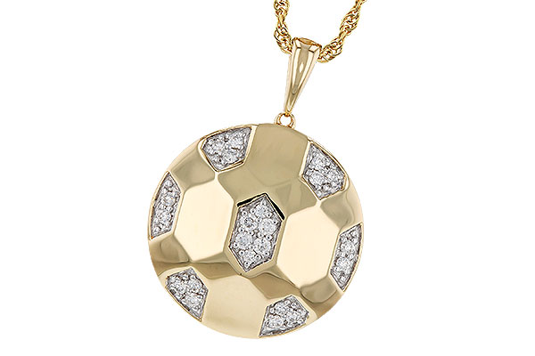 G275-63968: NECKLACE .18 TW