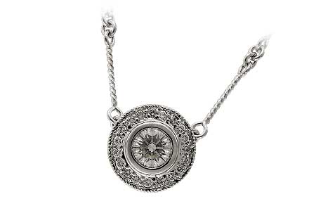 H005-71259: NECKLACE .45 BR .62 TW