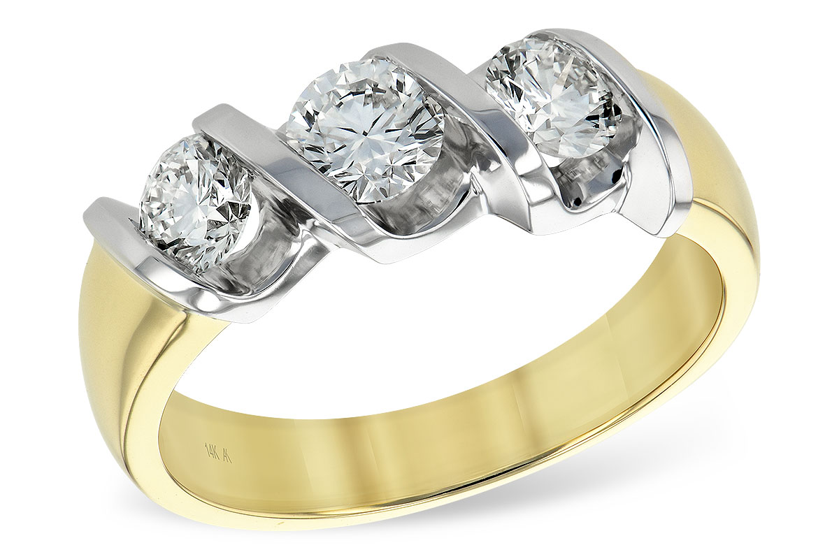 H092-97550: LDS WED RG .40 BR 1.00 TW