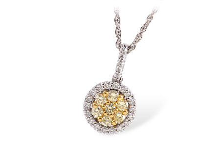 H184-74886: NECK .31 YELL DIA .53 TW