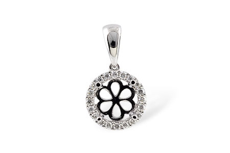 H186-58541: SEMI PENDANT .14 TW