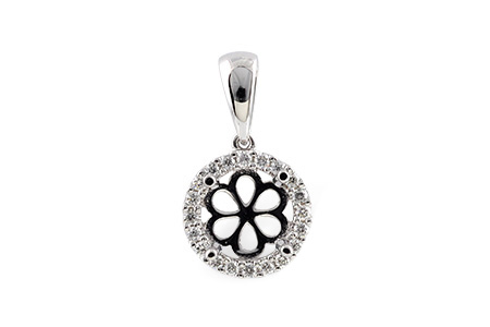 H186-58541: SEMI PENDANT .14 TW