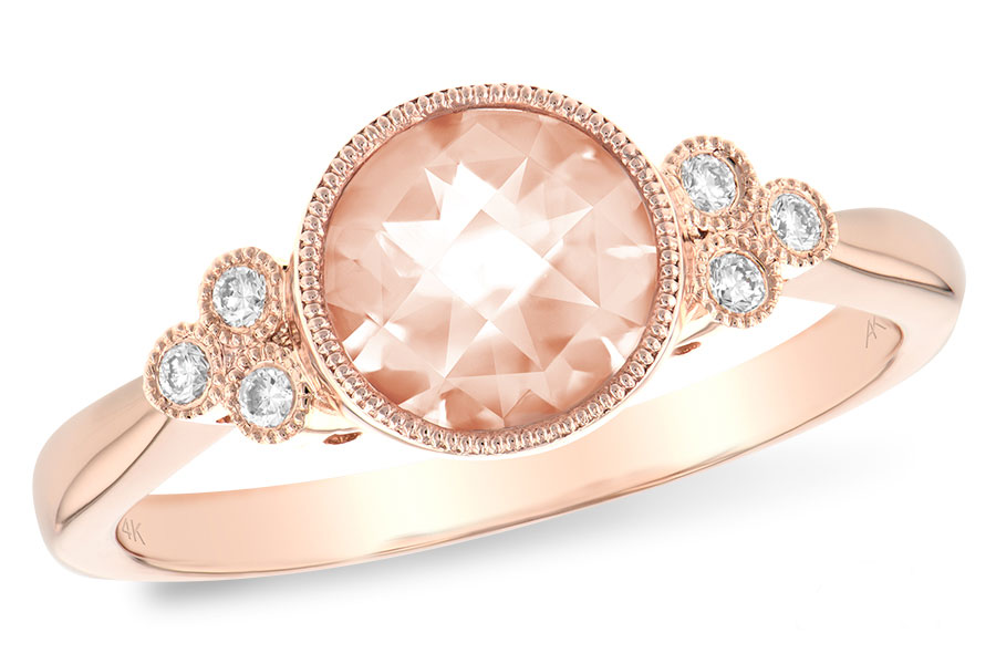 H188-40304: LDS RG 1.00 MORGANITE 1.07 TGW