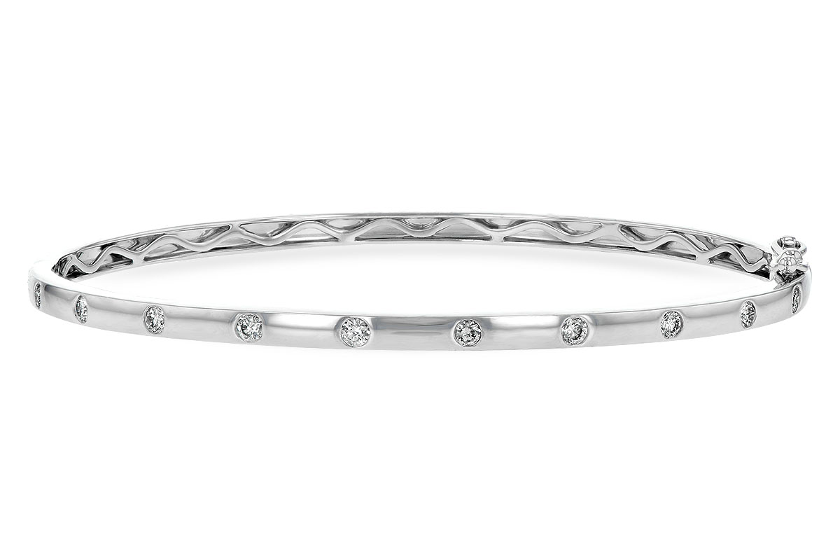 H189-32132: BANGLE BRACELET .40 TW