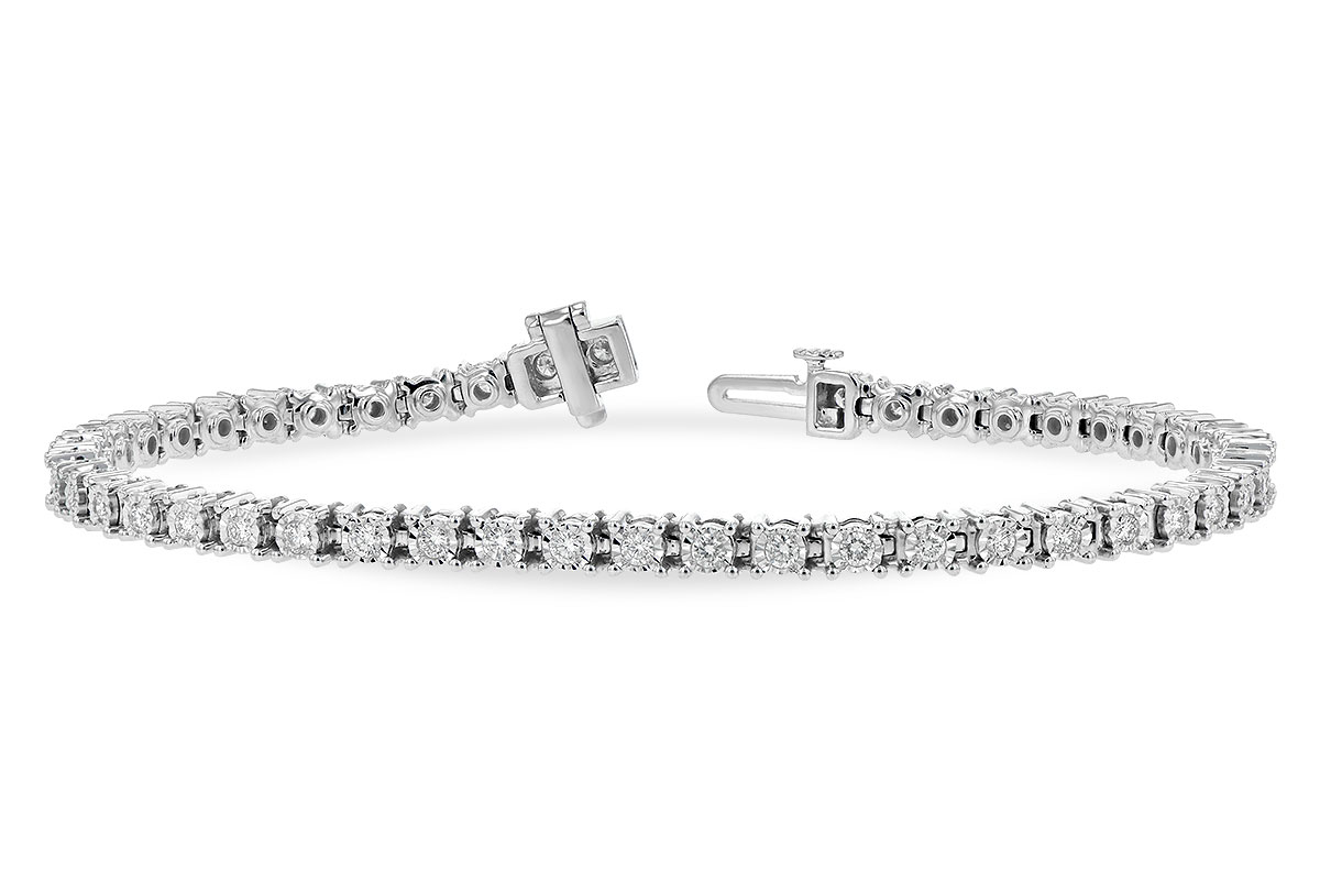 H189-33013: BRACELET 1.00 CT TW