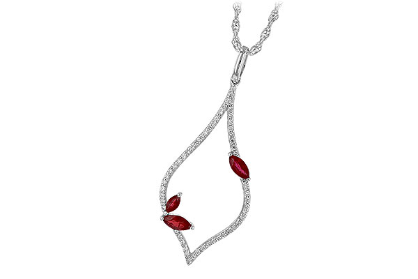 H190-18504: NECK .36 RUBY .56 TGW