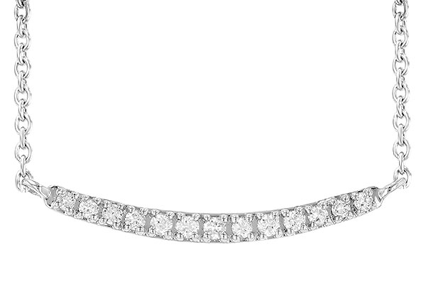 H190-23950: NECKLACE .10 TW (13 STONES)