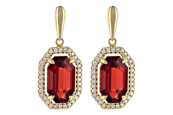 H190-23968: EARR 3.30 TW GARNET 3.49 TGW